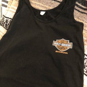 VINTAGE Harley Davidson Tank